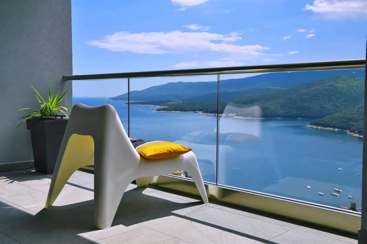 Apartment Vanilla I With Beautiful Seaview Rabac Bagian luar foto